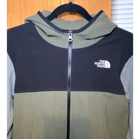 The North Face Boys' Gray, Green & Black Fleece - L - Picture 4 of 11